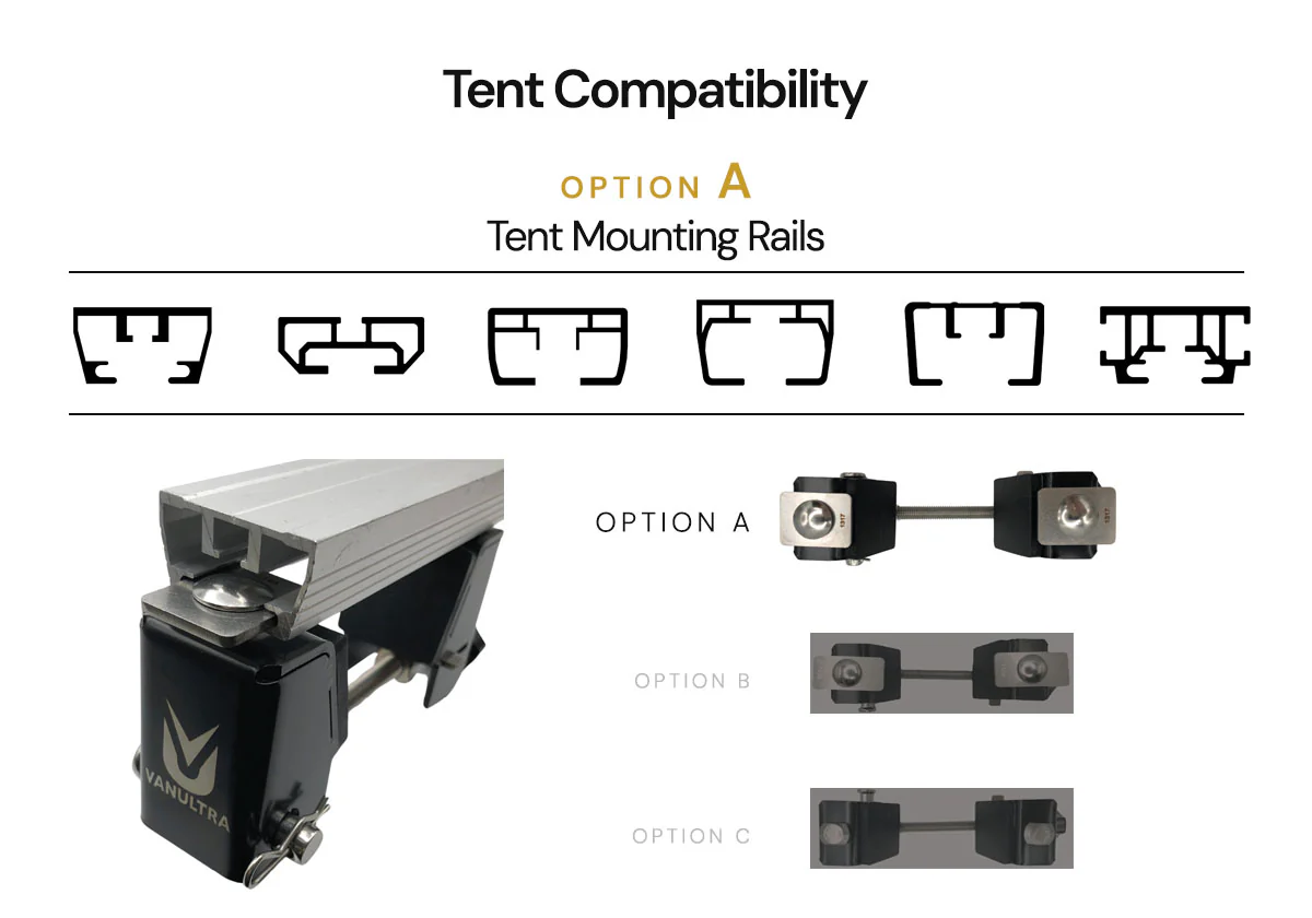 Roof Top Tent Quick Release Mounts - Image 4